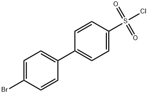 4-(4-溴苯基)苯-1-磺酰氯 结构式