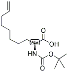 BOC-(2S)-2 AMINO-9-DECENOIC ACID 结构式