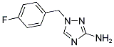 1-(4-FLUORO-BENZYL)-1H-[1,2,4]TRIAZOL-3-YLAMINE 结构式