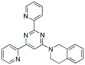 2-(2,6-DIPYRIDIN-2-YLPYRIMIDIN-4-YL)-1,2,3,4-TETRAHYDROISOQUINOLINE 结构式
