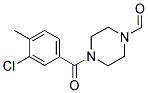 4-(3-CHLORO-4-METHYLBENZOYL)-1-PIPERAZINECARBALDEHYDE 结构式