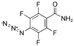 4-AZIDO-2,3,5,6-TETRAFLUOROBENZAMIDE 结构式