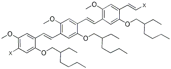 聚[2-甲氧基-5-(2-乙基己氧基)-1,4-苯撑乙烯撑] 结构式