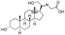 5-ALPHA-PREGNAN-3-ALPHA, 21-DIOL-20-ONE-CARBOXYMETHYLOXIME 结构式