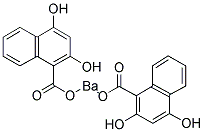 BARIUM NAPHTHORESORCINOL CARBOXYLATE 结构式