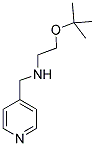 N-(4-PYRIDYLMETHYL)-O-T-BUTYLOXYETHYL AMINE 结构式
