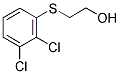 2-((2,3-二氯苯基)硫代)乙-1-醇 结构式