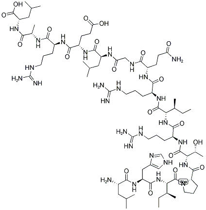 H-LEU-HIS-ILE-PRO-THR-ARG-ILE-ARG-GLN-GLY-LEU-GLU-ARG-ALA-LEU-OH 结构式