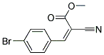 METHYL 3-(4-BROMOPHENYL)-2-NITRILEPROP-2-ENOATE 结构式