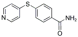 4-(PYRIDIN-4-YLTHIO)BENZAMIDE 结构式