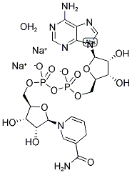 菸鹼醯胺腺[嘌呤]二核苷酸 结构式