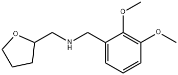 N-(2,3-二甲氧基苄基)-1-(四氢呋喃-2-基)甲胺 结构式