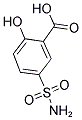 5-(AMINOSULFONYL)-2-HYDROXYBENZOIC ACID 结构式