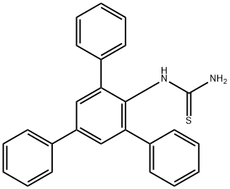 1-(5'-苯基-[1,1':3',1''-三联苯]-4'-基)硫脲 结构式