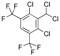 2,6-DICHLORO-3,5-BIS(TRIFLUOROMETHYL)BENZAL CHLORIDE 结构式