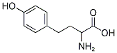 2-AMINO-4-(4-HYDROXY-PHENYL)-BUTYRIC ACID 结构式