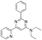 N,N-DIETHYL-2-PHENYL-6-PYRIDIN-2-YLPYRIMIDIN-4-AMINE 结构式