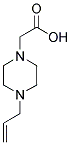 (4-丙烯基哌嗪-1-基)乙酸 结构式
