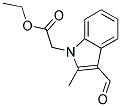 (3-Formyl-2-methyl-indol-1-yl)-acetic acid ethyl ester 结构式