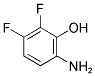 6-AMINO-2,3-DIFLUORO-PHENOL 结构式