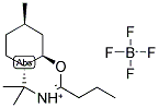 (4aS,7R,8aR)-4a,5,7,8,8a-Pentahydro-2-propyl-4,4,7-trimethyl-4H-[1,3]-benzoxazinium tetrafluoroborate 结构式