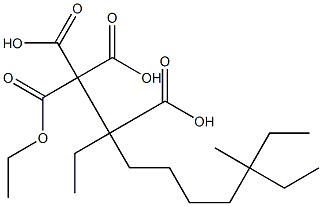2,7-BIS-ETHOXYCARBONYL-OCTANEDIOIC ACID DIETHYL ESTER 结构式