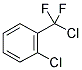 1-CHLORO-2-(CHLORODIFLUOROMETHYL)BENZENE 结构式