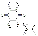 2-CHLORO-N-(9,10-DIOXO-9,10-DIHYDRO-ANTHRACEN-1-YL)-PROPIONAMIDE 结构式