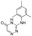 3-(2,4,6-TRIMETHYL-PHENYLAMINO)-4H-[1,2,4]TRIAZIN-5-ONE 结构式