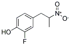 1-(3-FLUORO-4-HYDROXYPHENYL)-2-NITROPROPANE 结构式