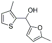 5-METHYL-2-FURYL-(3-METHYL-2-THIENYL)METHANOL 结构式