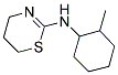 (5,6-DIHYDRO-4H-[1,3]THIAZIN-2-YL)-(2-METHYL-CYCLOHEXYL)-AMINE 结构式
