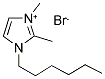 1,2-二甲基-3-己基咪唑溴盐 结构式