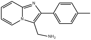 C-(2-P-TOLYL-IMIDAZO[1,2-A]PYRIDIN-3-YL)-METHYLAMINE 结构式