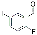 2-FLUORO-5-IODOBENZALDEHYDE 结构式