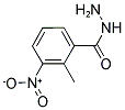 2-METHYL-3-NITROBENZENECARBOHYDRAZIDE 结构式