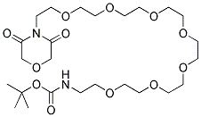 BOC-PEG6-COOH 结构式