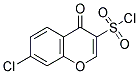7-CHLOROCHROMONE-3-SULFONYLCHLORIDE 结构式