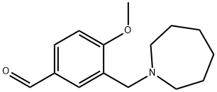 3-(Azepan-1-ylmethyl)-4-methoxybenzaldehyde