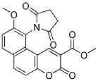 10-(2,5-DIHYDRO-2,5-DIOXO-1H-PYRROL-1-YL)-9-METHOXY-3-OXO-, METHYL ESTER 结构式