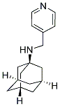 N-(PYRIDIN-4-YLMETHYL)ADAMANTAN-1-AMINE 结构式