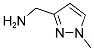 1-(1-METHYL-1H-PYRAZOL-3-YL)METHANAMINE 结构式