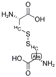 CYSTINE, L-[3-14C] 结构式