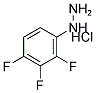 2,3,4-TRIFLUOROPHENYLHYDRAZINE HYDROCHLORIDE 结构式