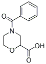 4-BENZOYL-MORPHOLINE-2-CARBOXYLIC ACID 结构式