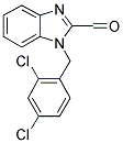 1-(2,4-DICHLOROBENZYL)-1H-BENZIMIDAZOLE-2-CARBALDEHYDE 结构式