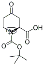 (2S)-N-BOC-4-OXOPIPECOLIC ACID 结构式