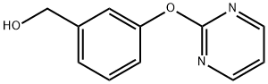 [3-(2-嘧啶基氧基)苯基]甲醇 结构式