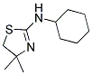 Cyclohexyl-(4,4-dimethyl-4,5-dihydro-thiazol-2-yl)-amine 结构式