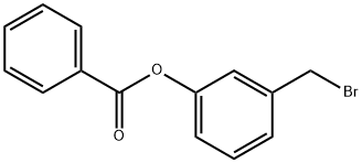 3-(BROMOMETHYL)PHENYL BENZOATE 结构式